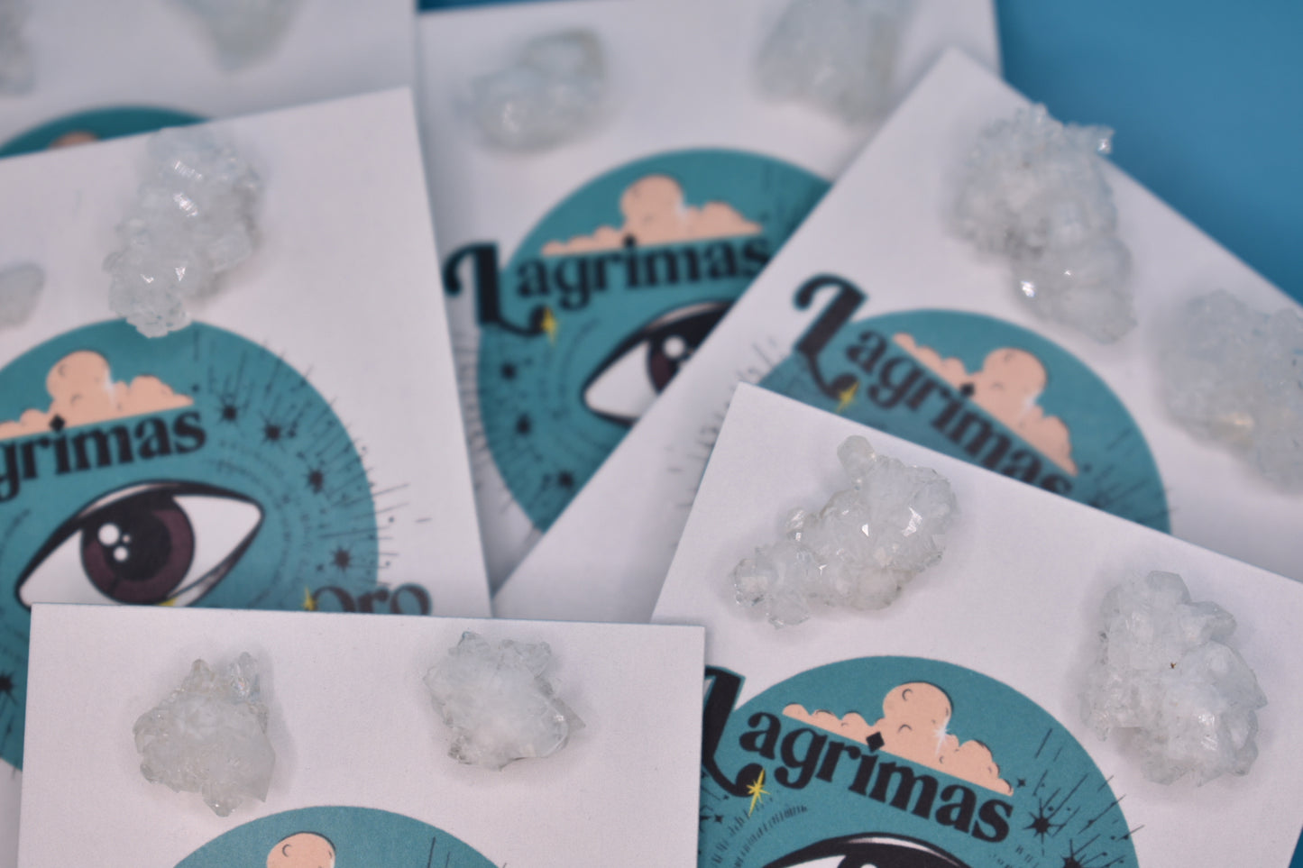 Clear Quartz Studs