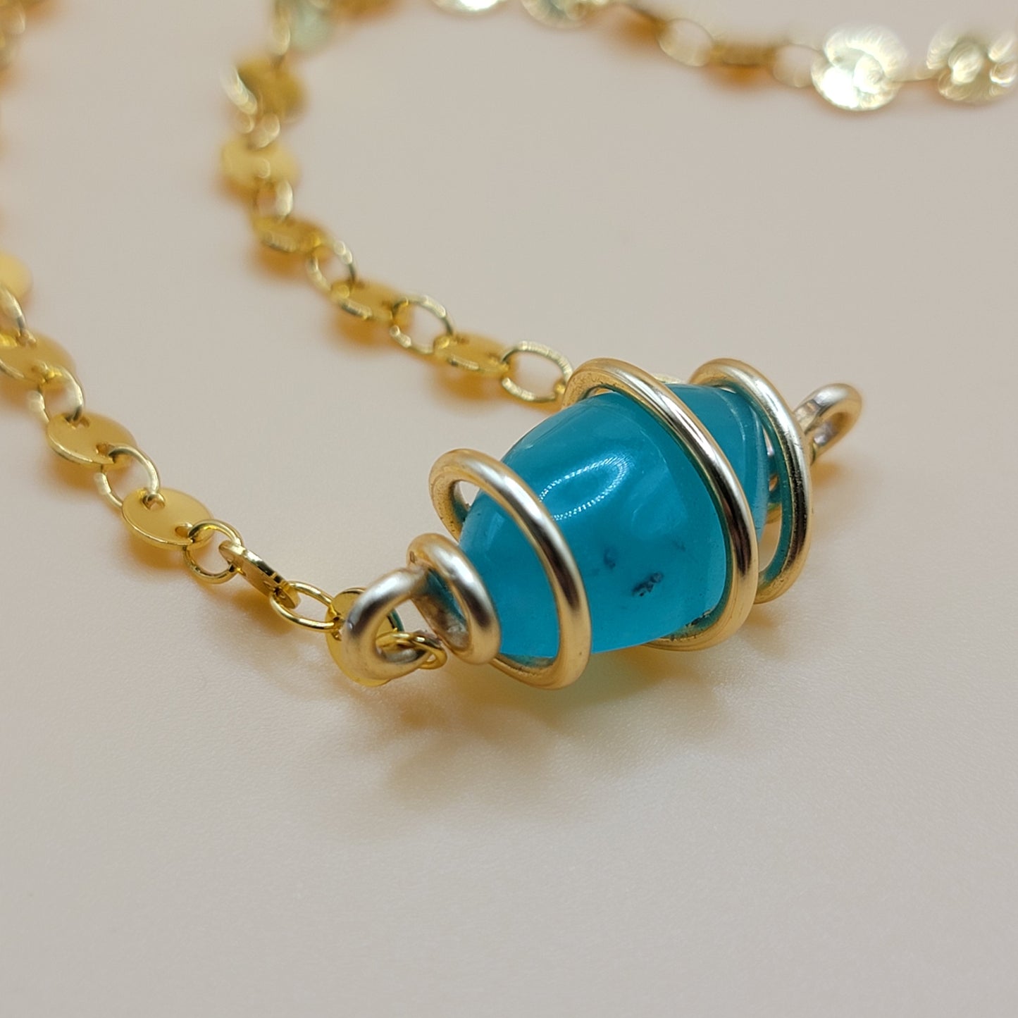 Amazonite Gold- I AM IN HARMONY