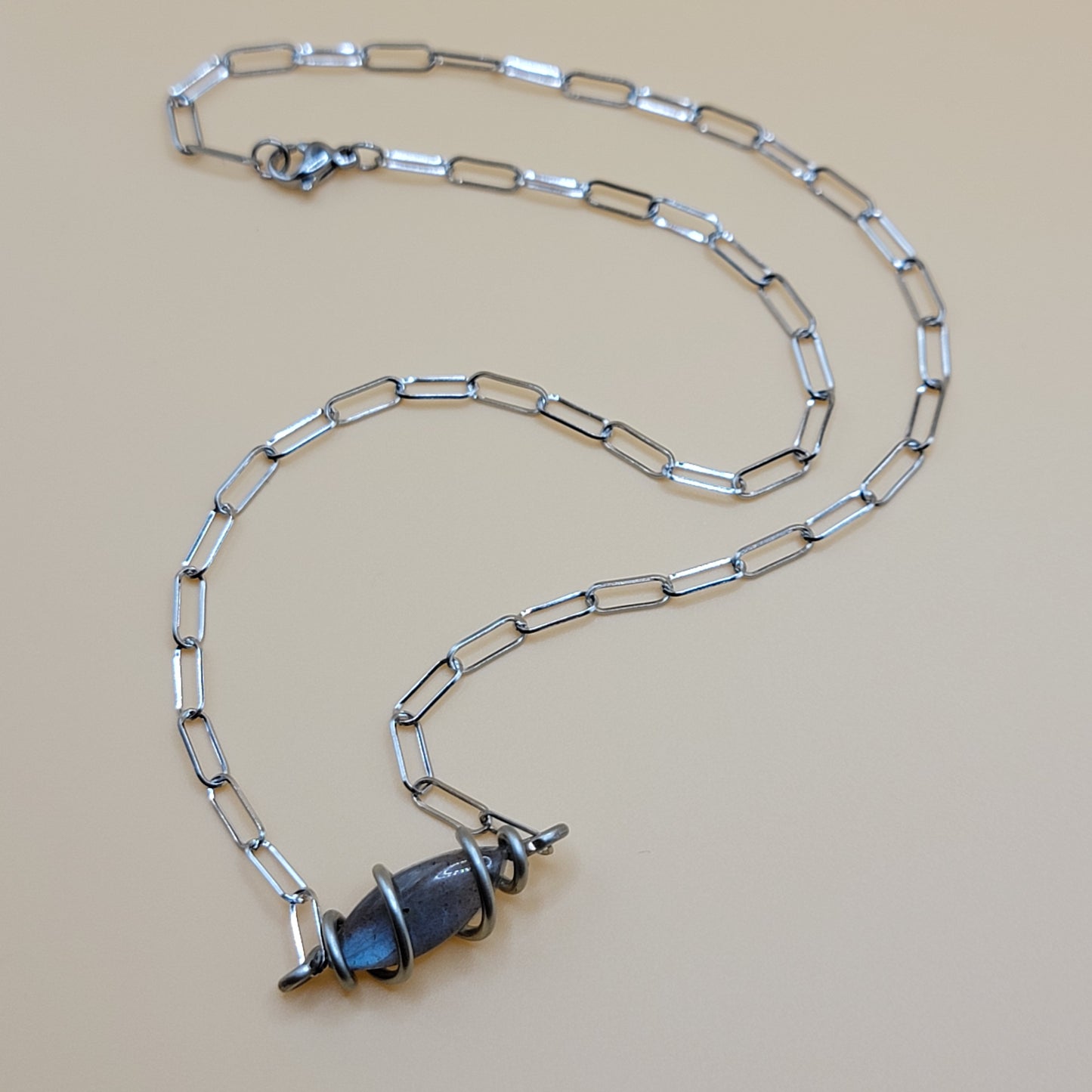 Labradorite Rectangle Chain - I TRANSFORM