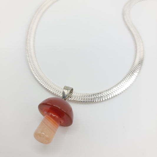 Carnelian Creative Mushroom