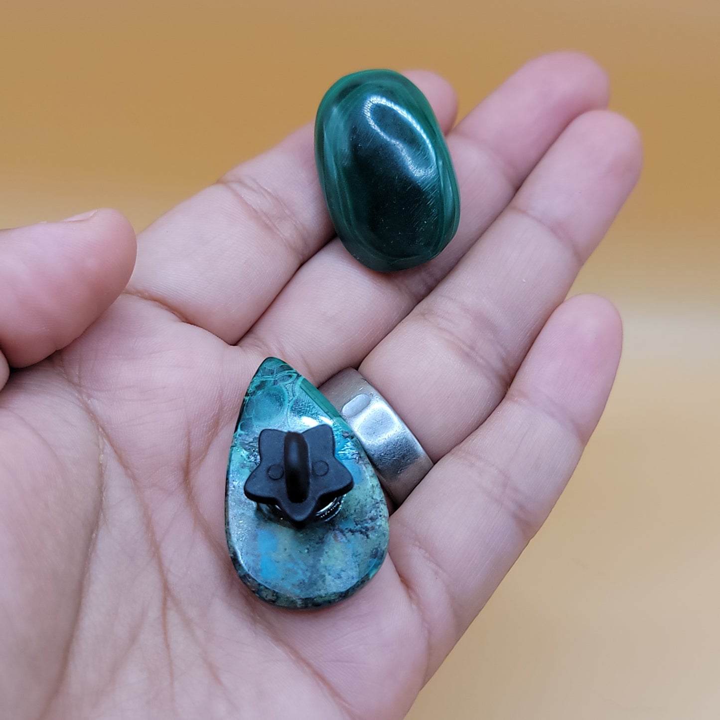 Malachite Pin