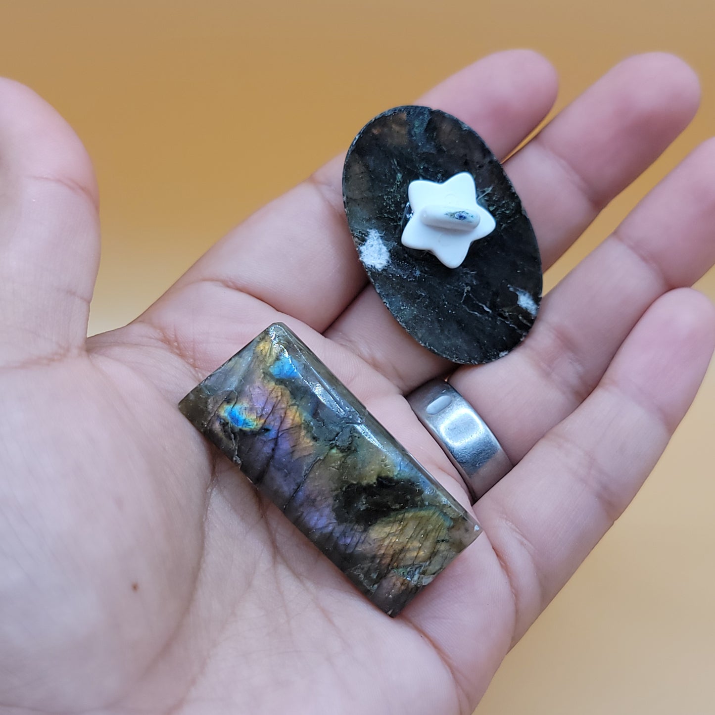 Labradorite Pins