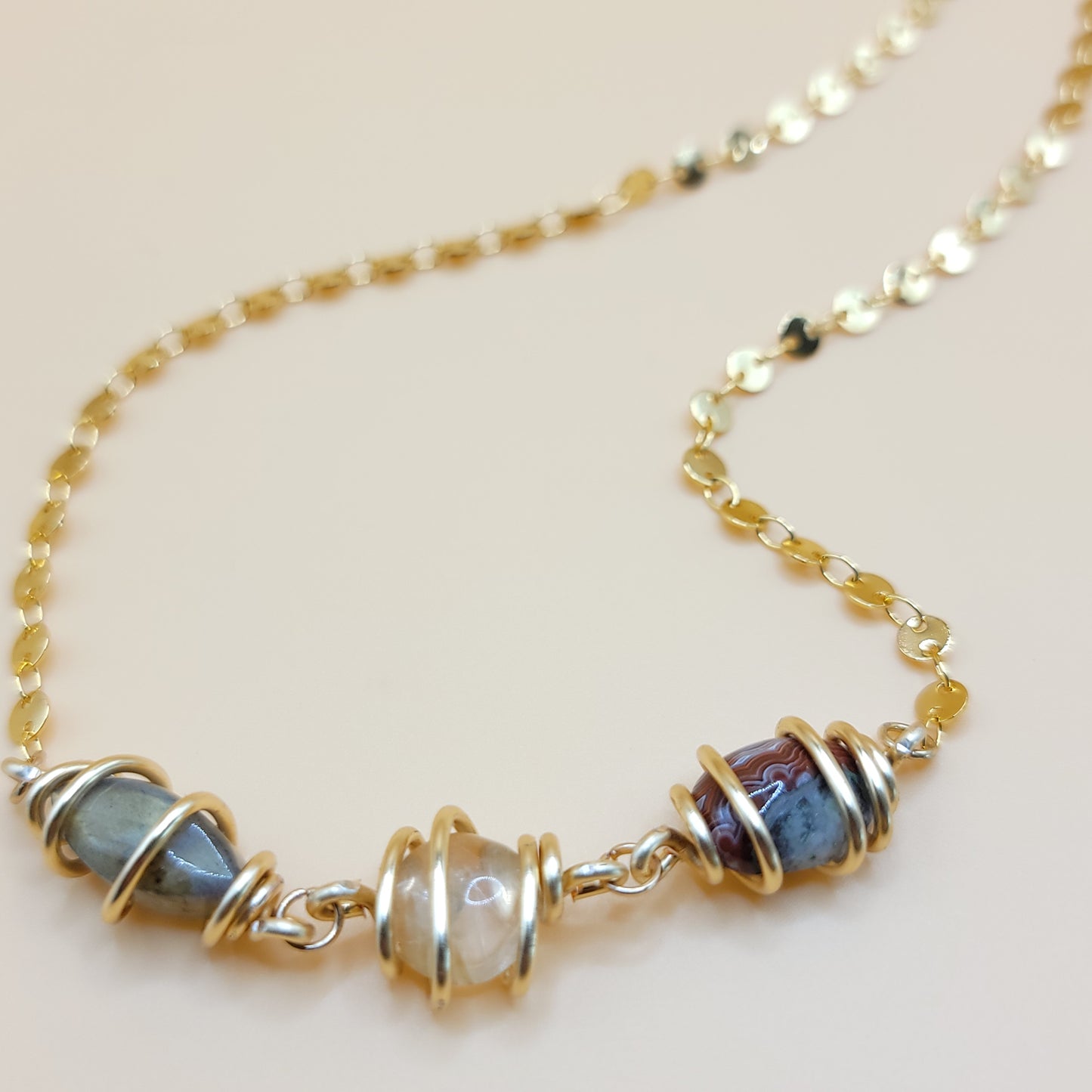 111 Necklace - Grounded Flying In The Ether