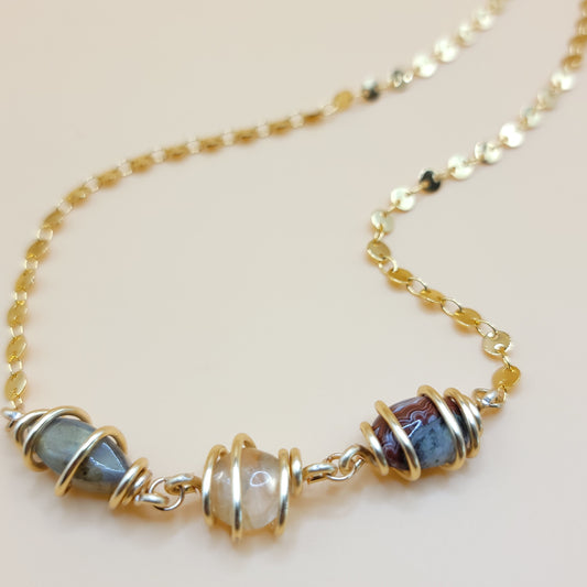 111 Necklace - Grounded Flying In The Ether