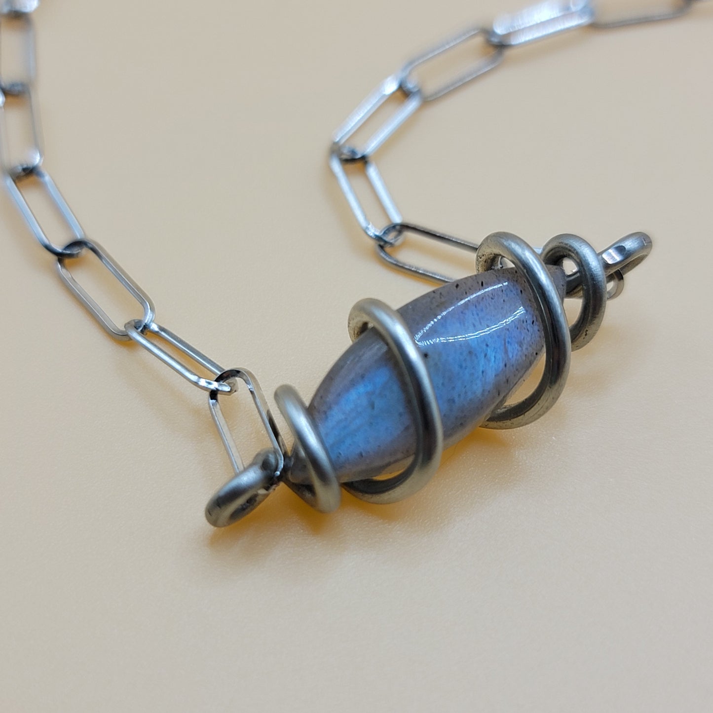 Labradorite Rectangle Chain - I TRANSFORM