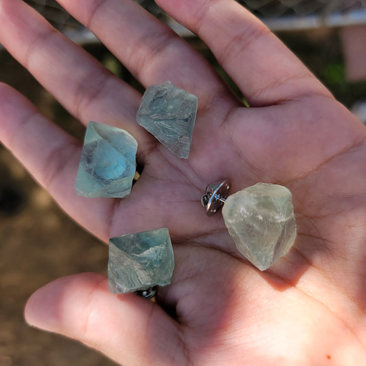 Rainbow Fluorite Pins
