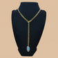 Larimar- I am deeply rooted in gentleness (Slip Chain)