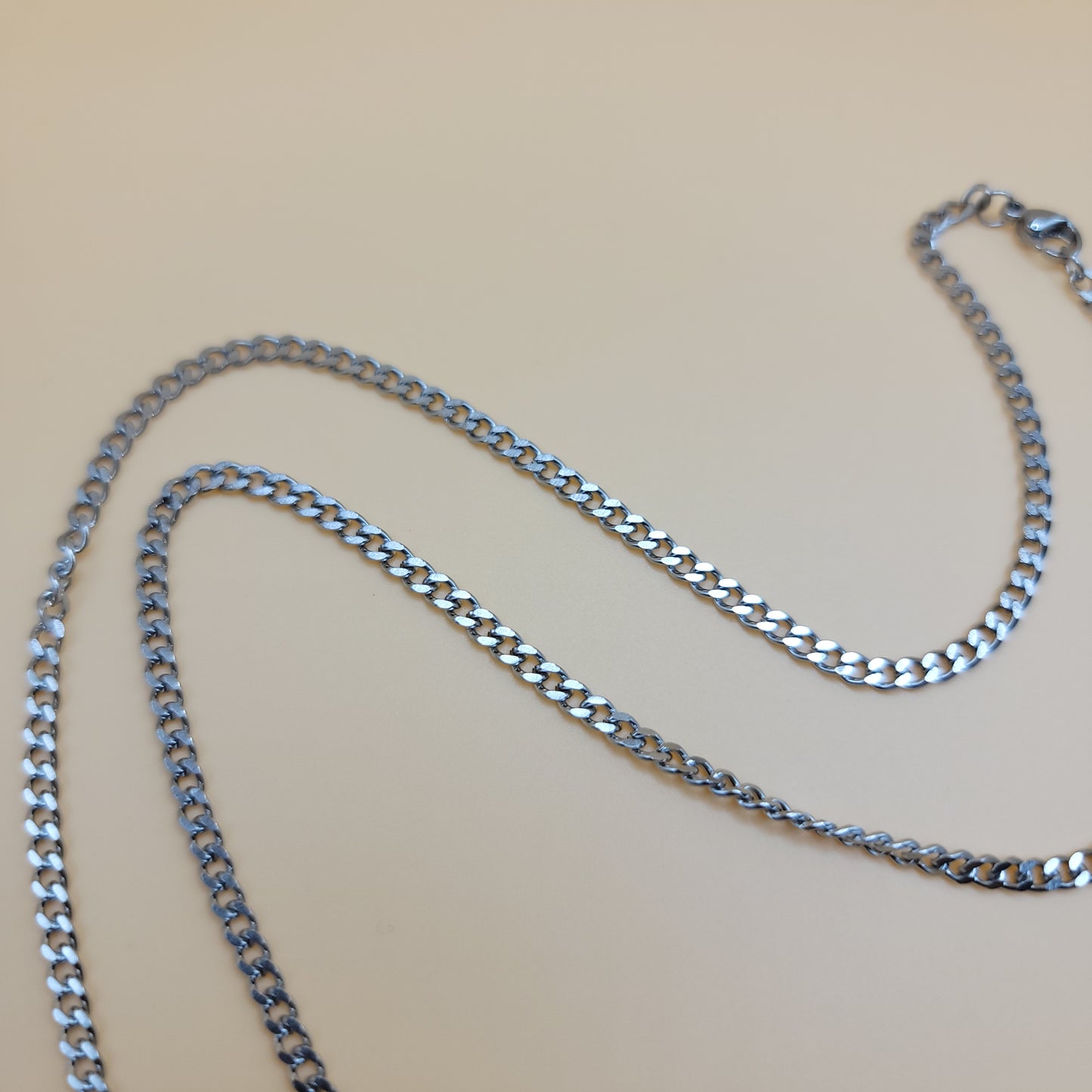 Chrysoprase On Silver Chain - BLOOMING AGAIN AND AGAIN