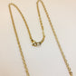 Rutilated Quartz Necklace - Gold Chain