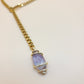 Rainbow Fluorite - I AM HEALING EMOTIONALLY (Slip Chain )