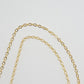 Golden Detailed Rutilated Quartz Necklace - Gold Chain