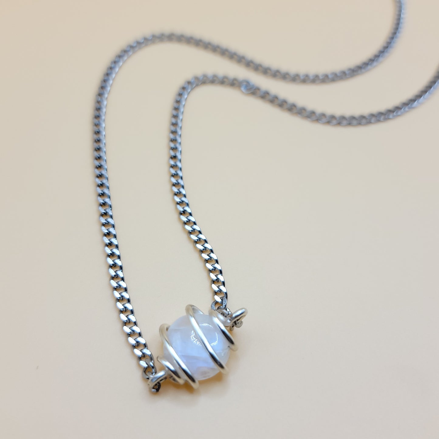 Rainbow Moon Stone - Forget Your Ex (Silver)