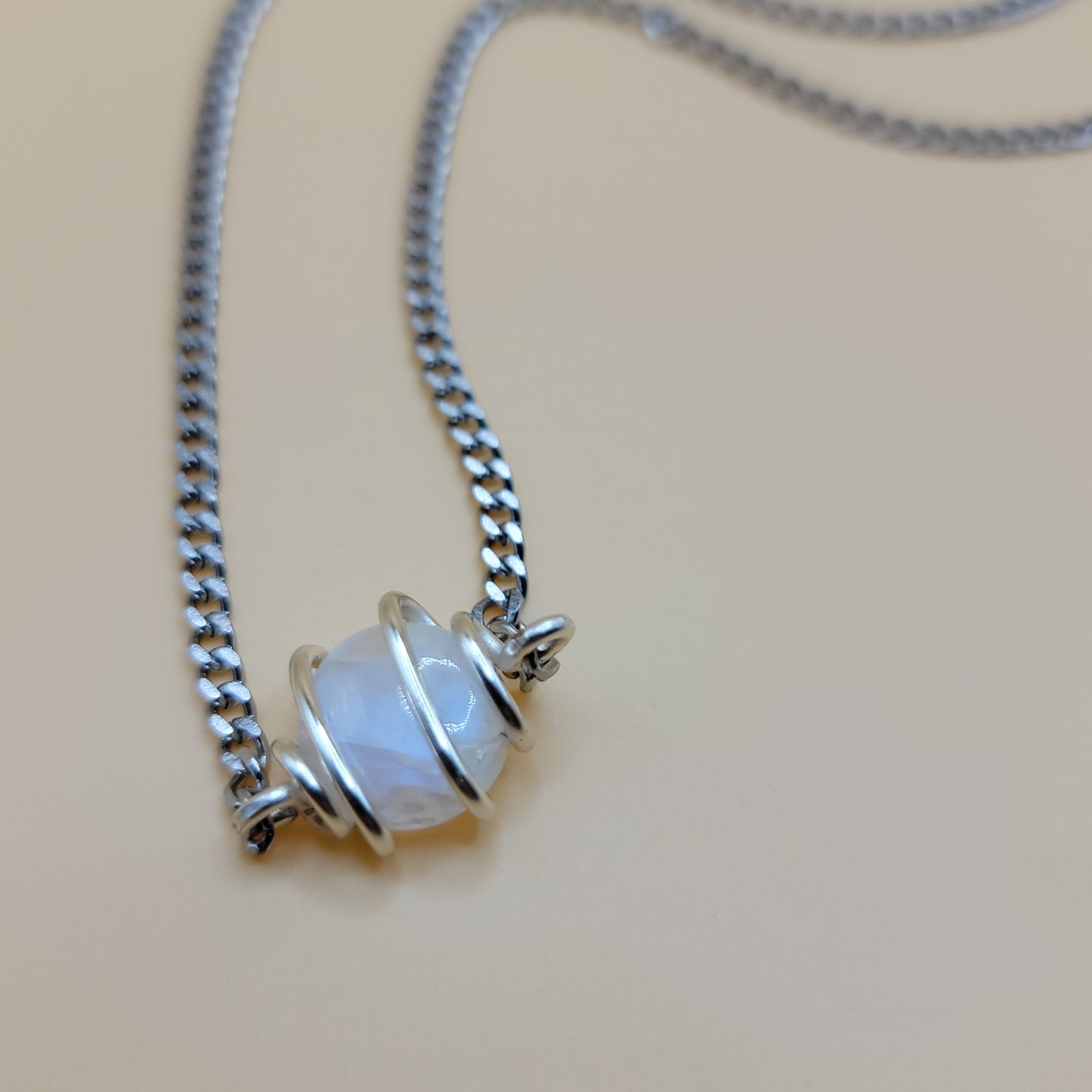 Rainbow Moon Stone - Forget Your Ex (Silver)