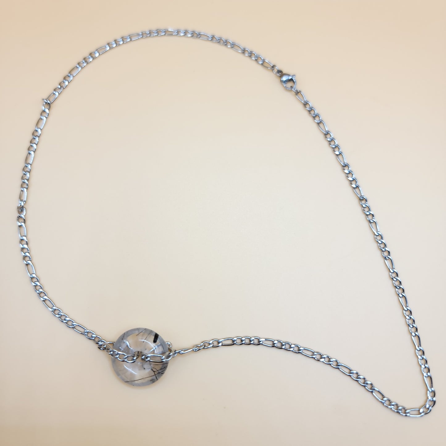Life Balance Wheel - Silver Necklace