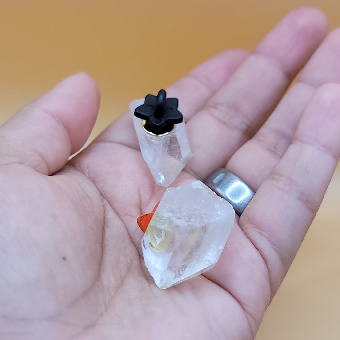 Clear Quartz Pin