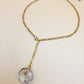 Life Balance Wheel - Gold Necklace