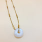 Moonstone Wheel Pendant