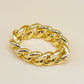 Gold Chain Ring