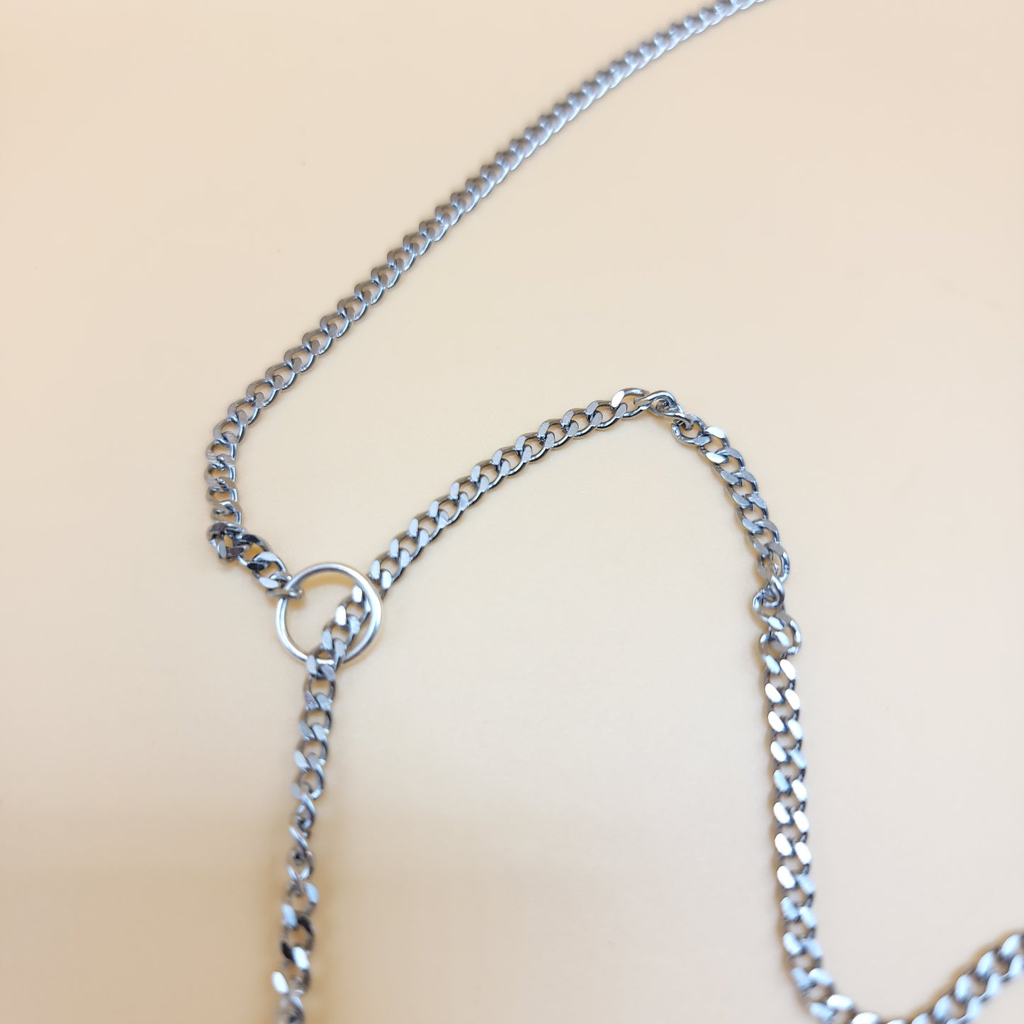 Larimar Silver Chain - I AM DEEPLY ROOTED IN MY GENTLENESS