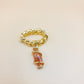 Golden Motivation Chain - Sun Stone Ring