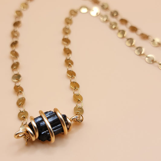 Black Tourmaline - Necklace