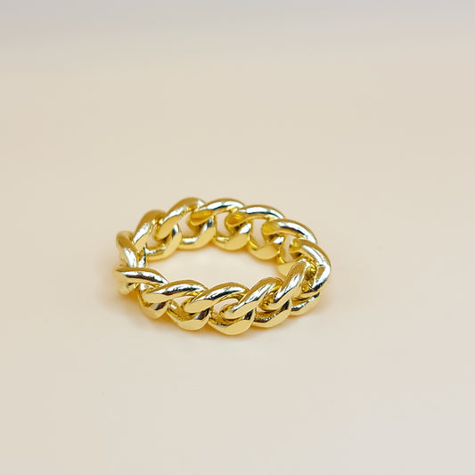 Gold Chain Ring