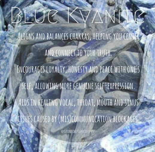 Blue Kyanite Studs