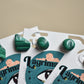 Malachite Stud Earrings